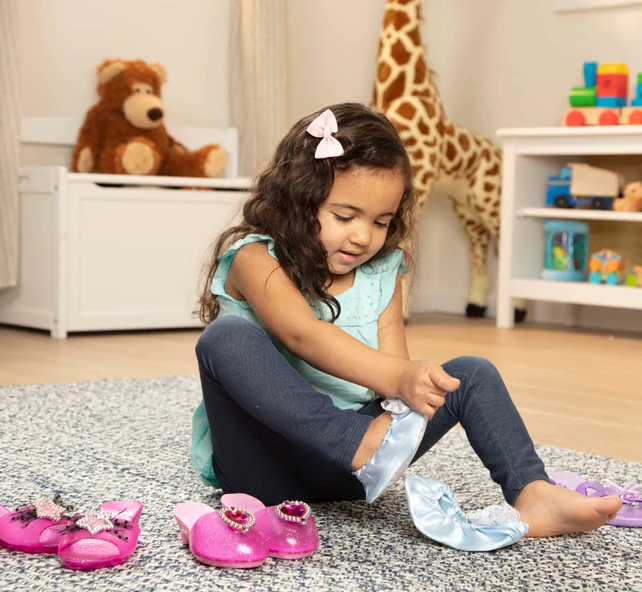 Melissa Doug Dress Up Princess Shoes Liliplum Kids
